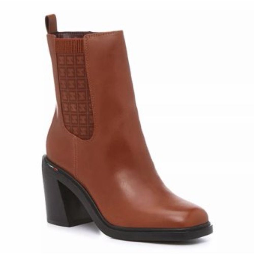 Franco Sarto Tan Heeled Boots